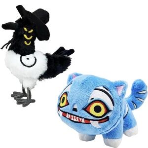 Cute Derpy Tiger Plush & Sussy Set